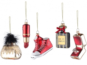 Набор из пяти ёлочных украшений Vogue