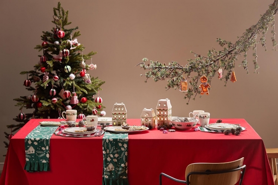 Салфетка под приборы Trendy Christmas Ø40 CM 2