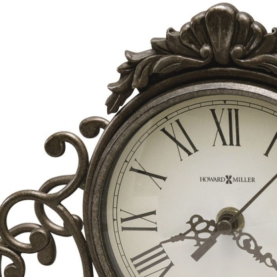 Каминные часы с рамой из кованого железа Adelaide 39X10X23 CM 2