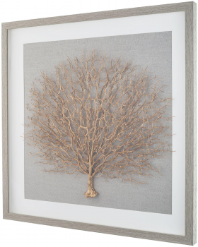 Ассамбляж Tree 60X60 CM