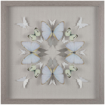 Ассамбляж Summer Symmetry 40X40 CM