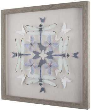 Ассамбляж Summer Symmetry 40X40 CM