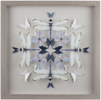 Ассамбляж Summer Symmetry 40X40 CM