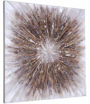 Фактурная картина Implosion 80X80 CM