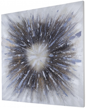 Фактурная картина Implosion 80X80 CM