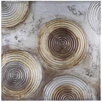 Фактурная картина Ripple 50X50 CM