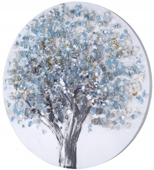 Фактурная картина Winter Garden Ø50 CM