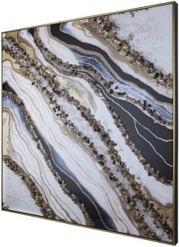 Фактурная картина Daphne 102X102 CM