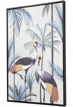 Интерьерное панно Сrowned Сrane 60X90 CM