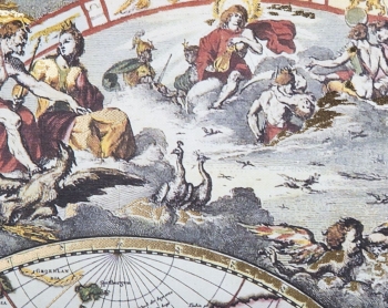 Интерьерное панно Orbis Terrarum 100X86 CM