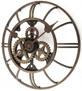 Часы из железа Hemisphere 51X51X12 CM