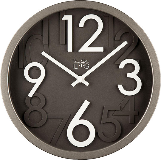 Стильные настенные часы White and Grey Ø26 CM 1
