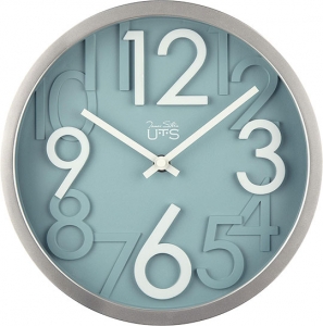 Стильные настенные часы White and Blue Ø26 CM