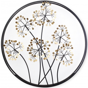 Декоративное настенное панно из металла 66X66X6 CM