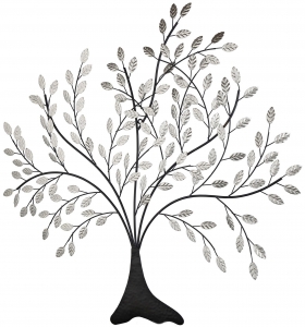 Декоративное панно в виде дерева 91X101 CM