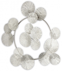 Объемное настенное панно из металла 70X6X76 CM