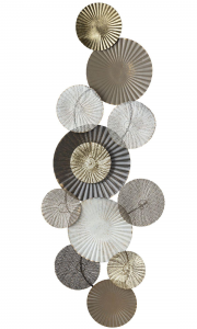 Декоративное панно из стали Jenie 60X155 CM