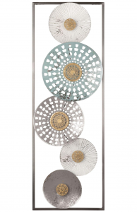 Панно из металла Blups 31X90 CM