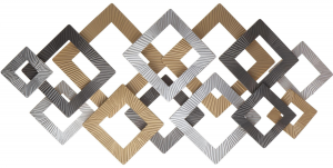 Декоративное металлическое панно Shautin 120X59 CM