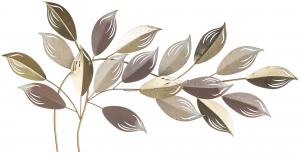 Настенное панно из металла Fiona 119X60 CM