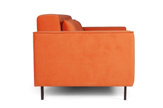 Клаб диван-кровать прямой, велюр Frost fox 3