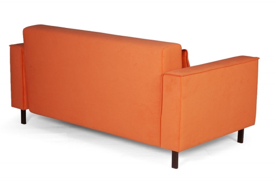 Клаб диван-кровать прямой, велюр Frost fox 5