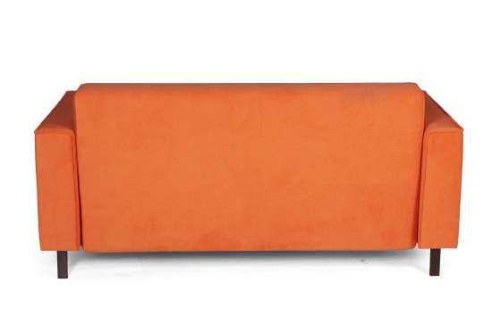 Клаб диван-кровать прямой, велюр Frost fox 6