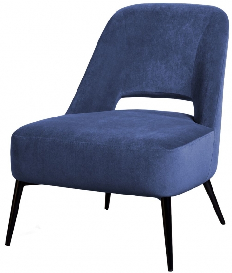 Кресло Dante 60X73X78 CM синего цвета 1