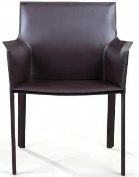 Стул с подлокотниками Barrie 63X52X82 CM коричневый