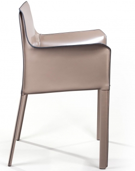 Стул с подлокотниками Barrie 63X52X82 CM капучино