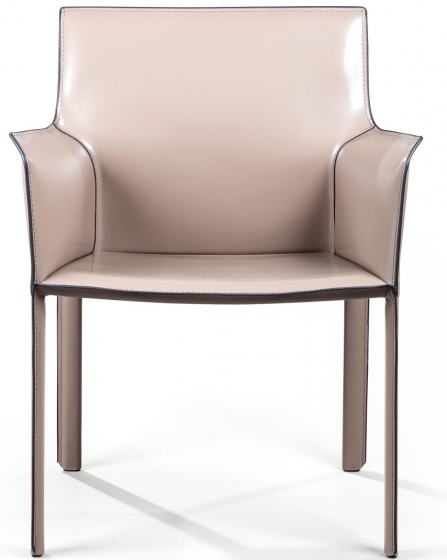 Стул с подлокотниками Barrie 63X52X82 CM капучино 2