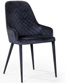 Стул Douglas 50X60X90 CM чёрный
