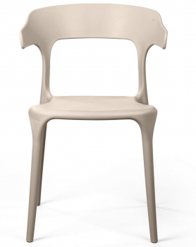 Стул Leo 50X52X76 CM бежевый
