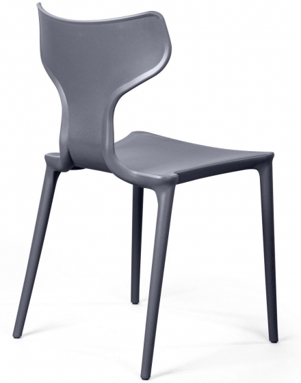 Стул Enzo 47X49X83 CM серого цвета 4