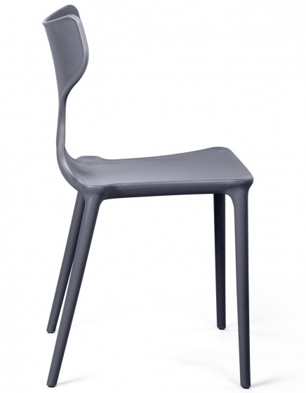 Стул Enzo 47X49X83 CM серого цвета 3