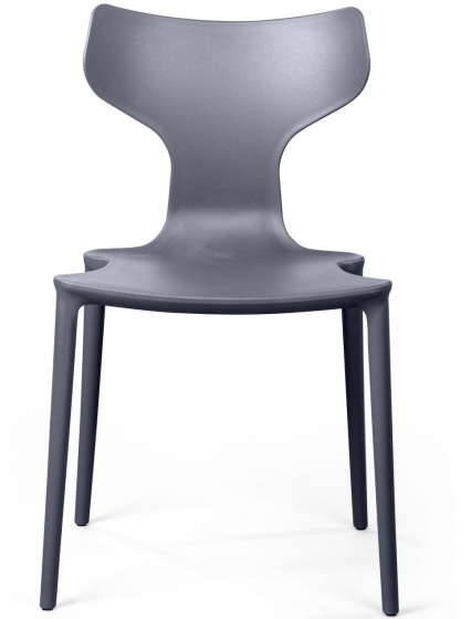 Стул Enzo 47X49X83 CM серого цвета 2