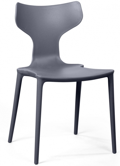 Стул Enzo 47X49X83 CM серого цвета 1