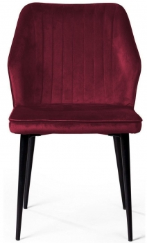 Стул Berg 51X62X84 CM винно-красный
