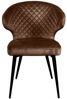 Стул Richard 56X56X81 CM коричневый