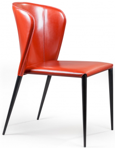 Стул Albert 47X62X85 CM красного цвета