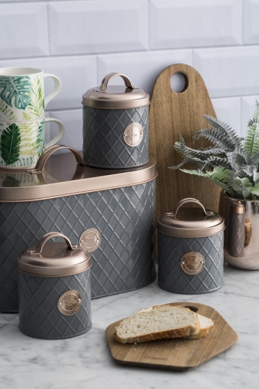 Емкость для хранения чая Henrik Copper lid 1 L 6