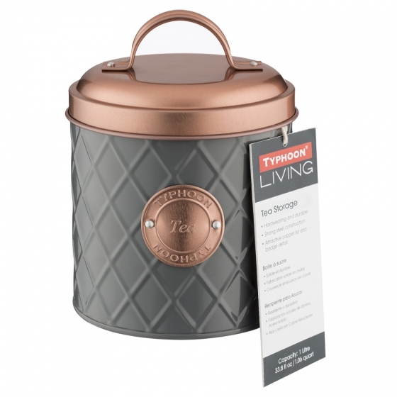 Емкость для хранения чая Henrik Copper lid 1 L 11