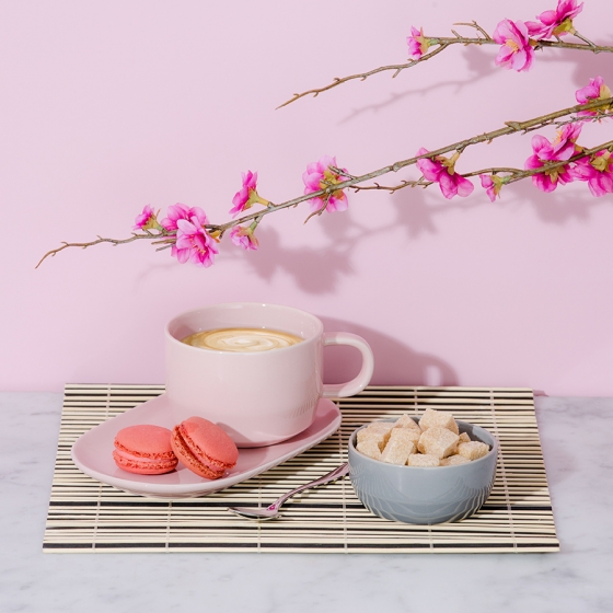 Тарелка сервировочная Cafe Concept 20X13 CM розовая 4