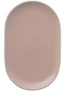 Тарелка сервировочная Cafe Concept 20X13 CM розовая