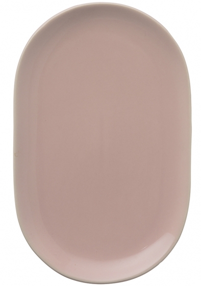 Тарелка сервировочная Cafe Concept 20X13 CM розовая 1
