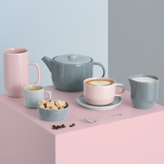 Чашка для каппучино Cafe Concept 400 ml розовая 2