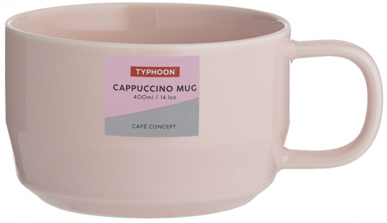 Чашка для каппучино Cafe Concept 400 ml розовая 8