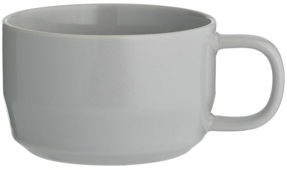 Чашка для каппучино Cafe Concept 400 ml серая 1