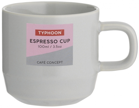 Чашка для эспрессо Cafe Concept 100 ml серая 7