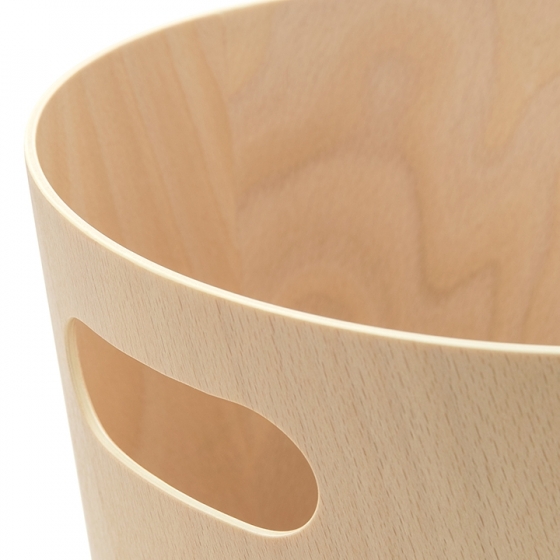 Корзина для мусора Woodrow 23X23X28 CM натуральное дерево 5